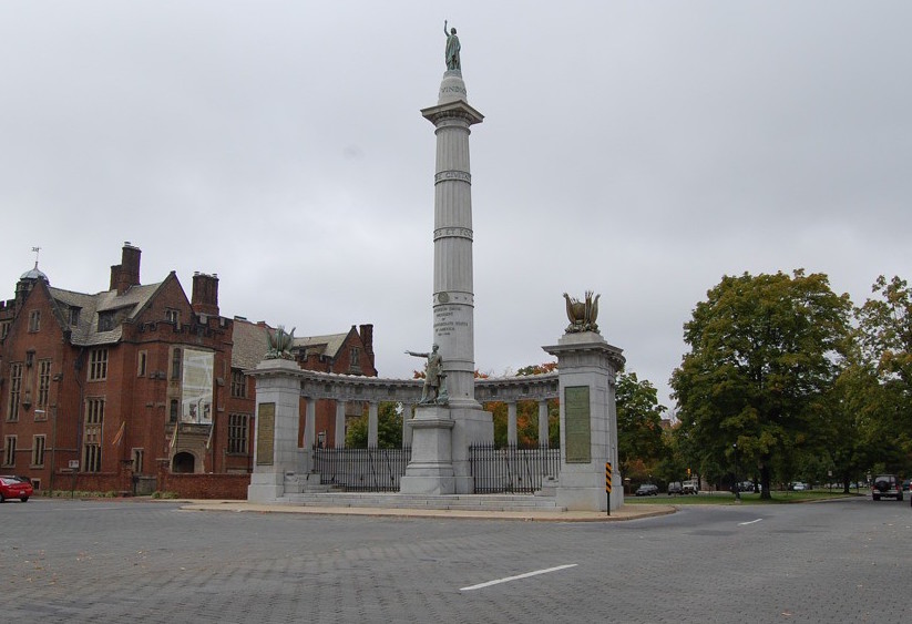 Jefferson Davis statue monument avenue by barxtux